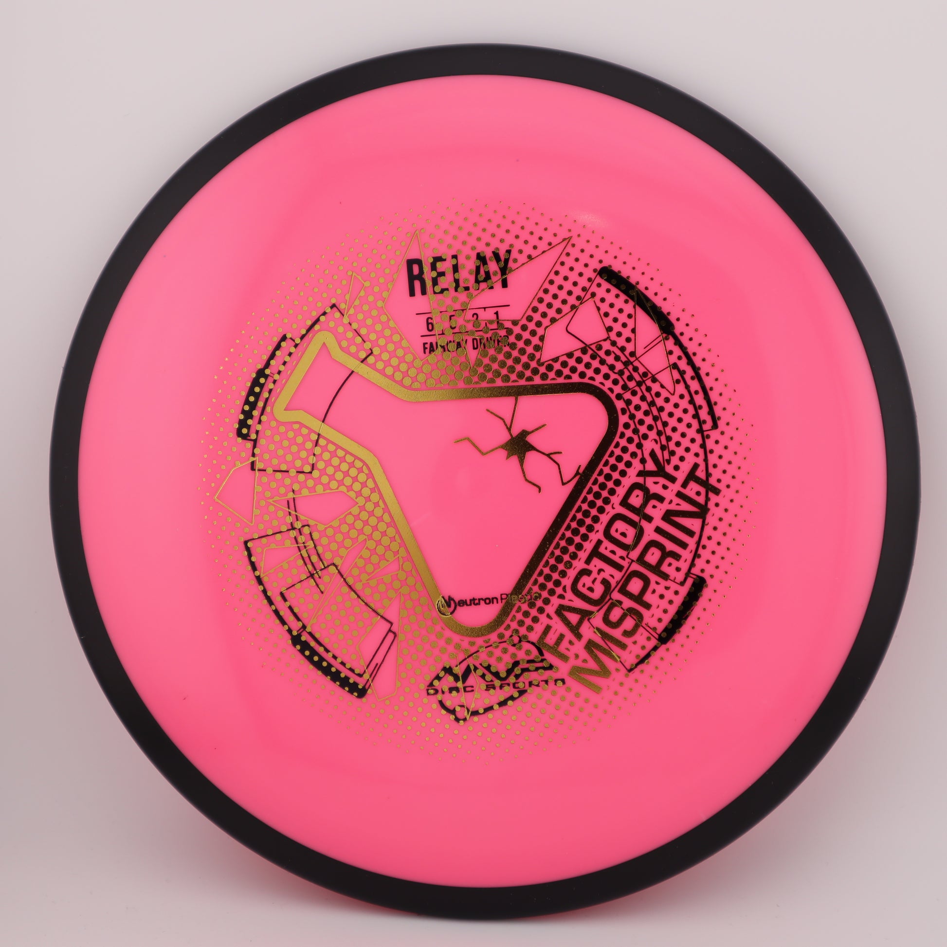 MISPRINT MVP Relay Understable Fairway Driver - Good Vibes Disc Golf