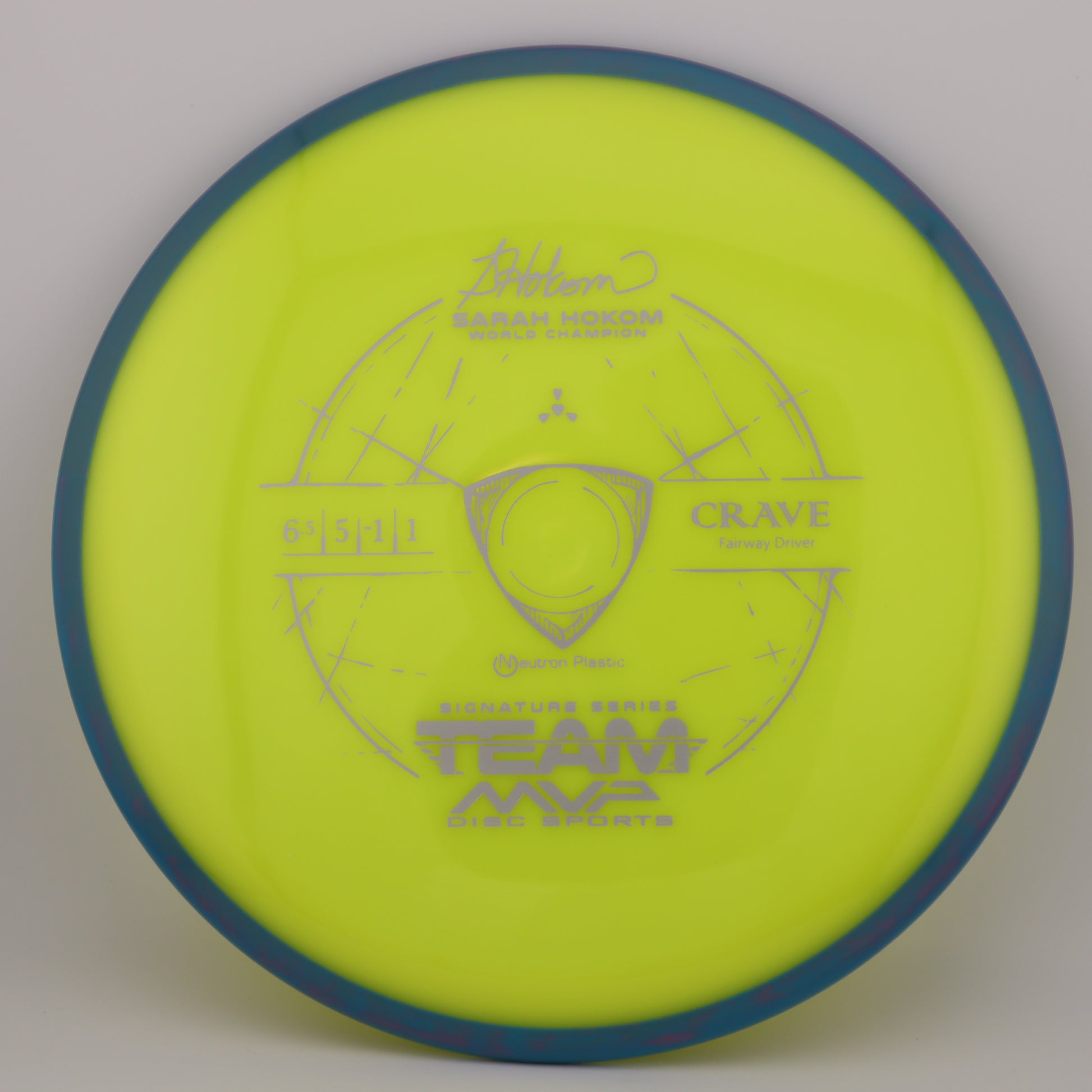 Axiom Crave Neutron Sarah Hokom Stable Fairway Driver - Good Vibes Disc Golf