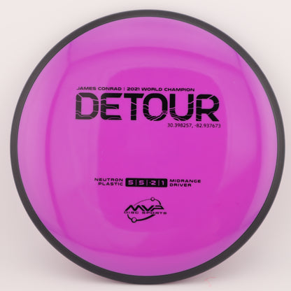 MVP Neutron Detour Understable Midrange - Good Vibes Disc Golf