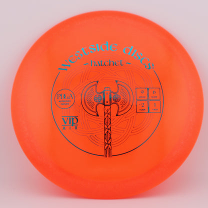 Westside Discs Hatchet VIP Air Understable Fairway Driver - Good Vibes Disc Golf