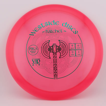 Westside Discs Hatchet VIP Air Understable Fairway Driver - Good Vibes Disc Golf