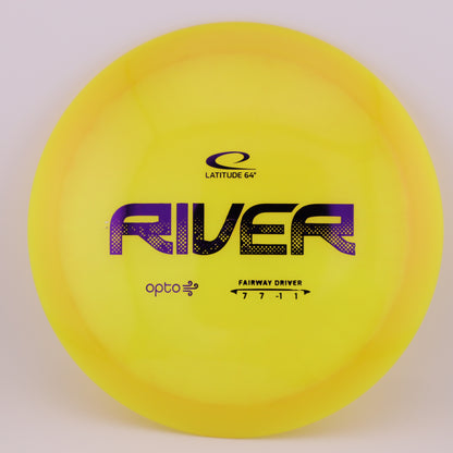 Latitude 64 River Opto Stable Fairway Driver - Good Vibes Disc Golf