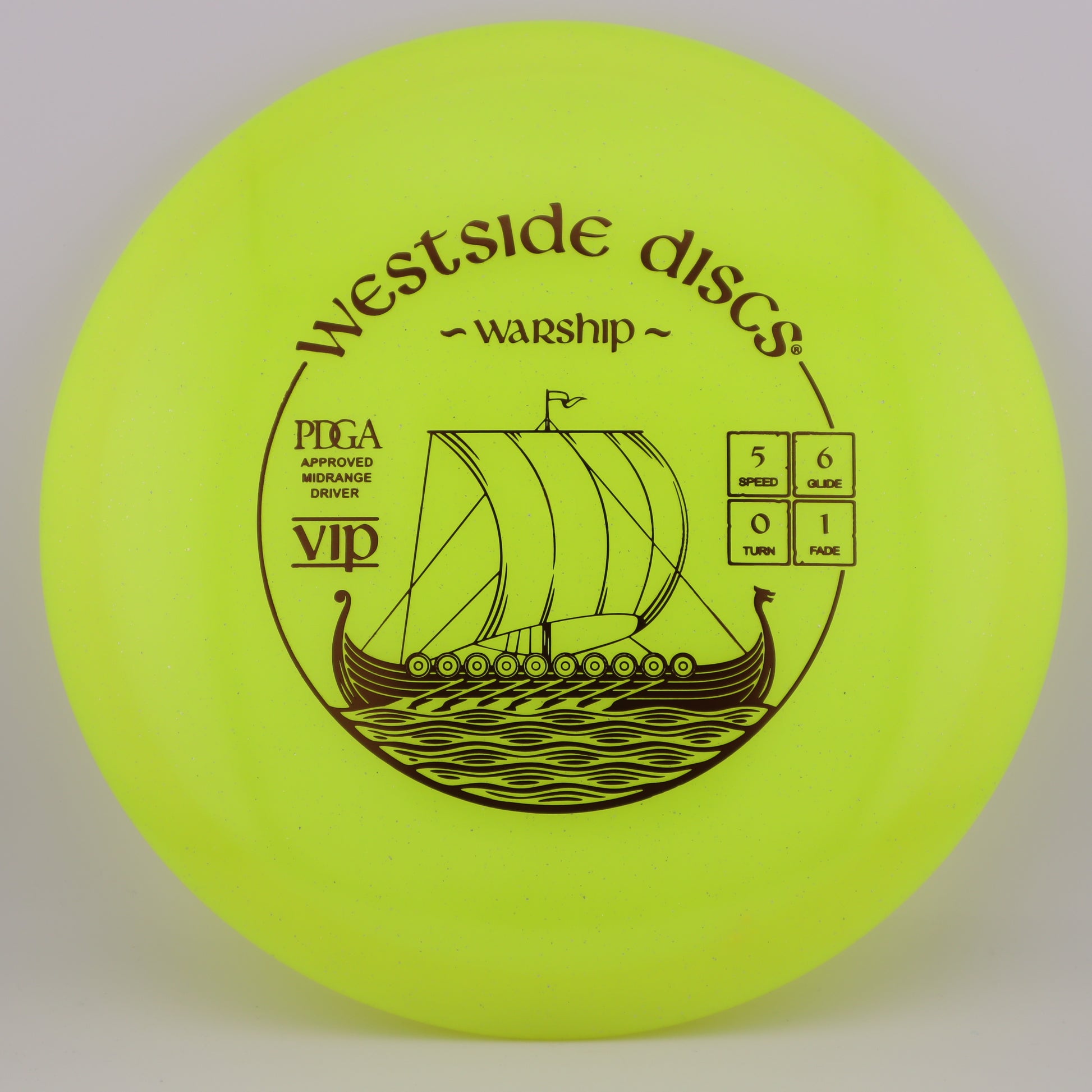 Westside Discs Warship VIP Understable Midrange - Good Vibes Disc Golf