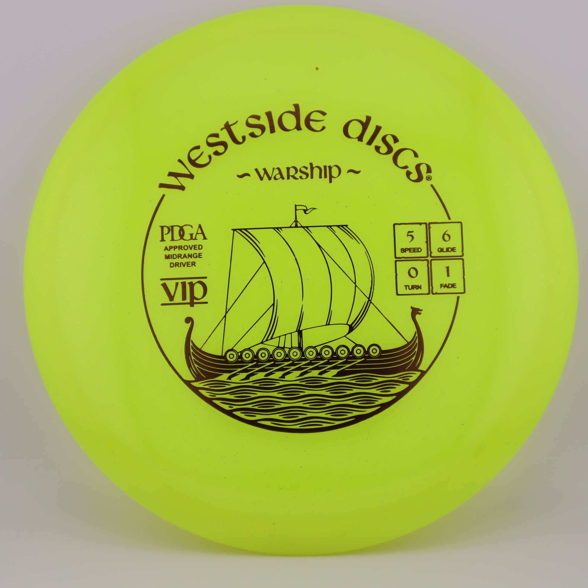 Westside Discs Warship VIP Understable Midrange - Good Vibes Disc Golf