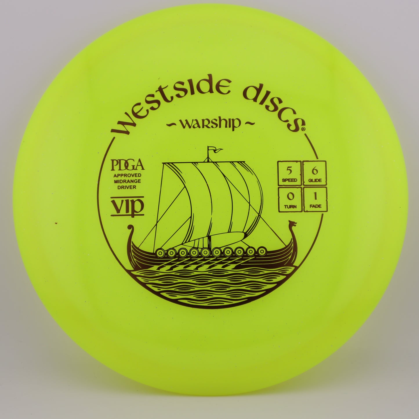 Westside Discs Warship VIP Understable Midrange - Good Vibes Disc Golf