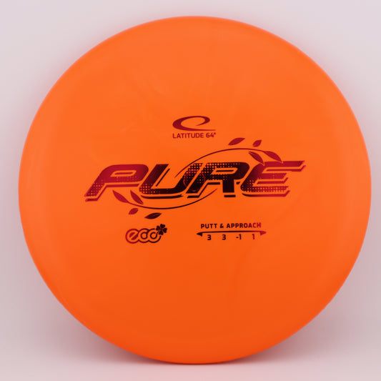 Latitude 64 Eco Zero Pure Medium Stable Putt and Approach - Good Vibes Disc Golf