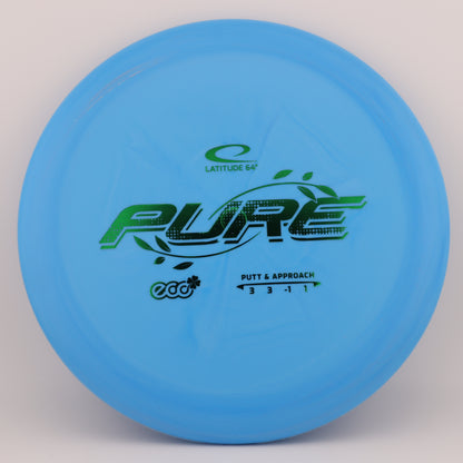 Latitude 64 Eco Zero Pure Medium Stable Putt and Approach - Good Vibes Disc Golf