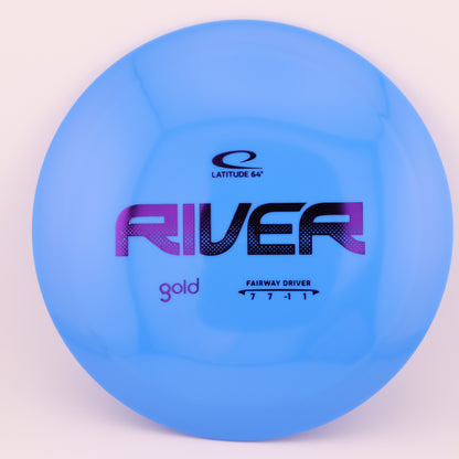 Latitude 64 River Gold Stable Fairway Driver - Good Vibes Disc Golf