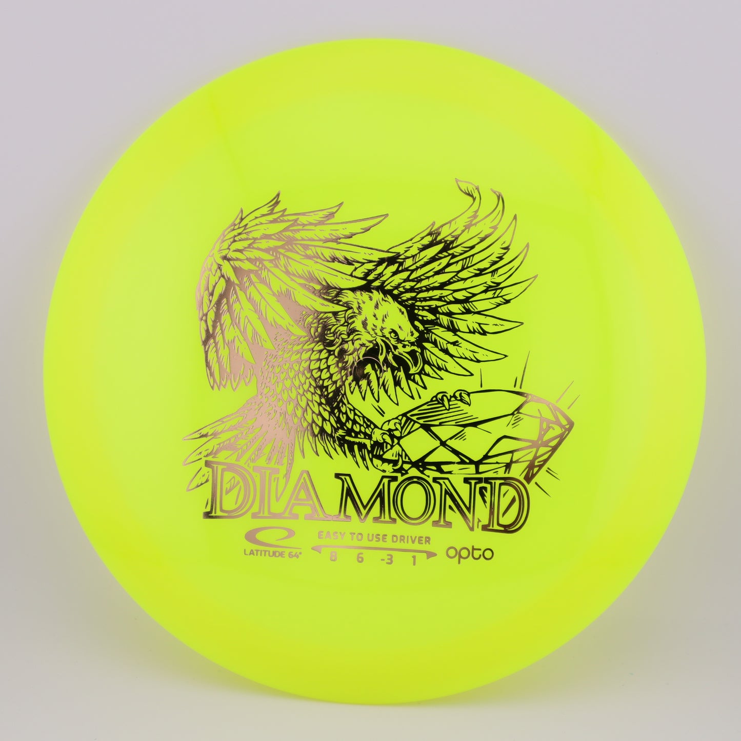 Latitude 64 Diamond Opto Understable Fairway Driver - Good Vibes Disc Golf