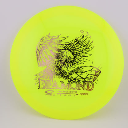 Latitude 64 Diamond Opto Understable Fairway Driver - Good Vibes Disc Golf