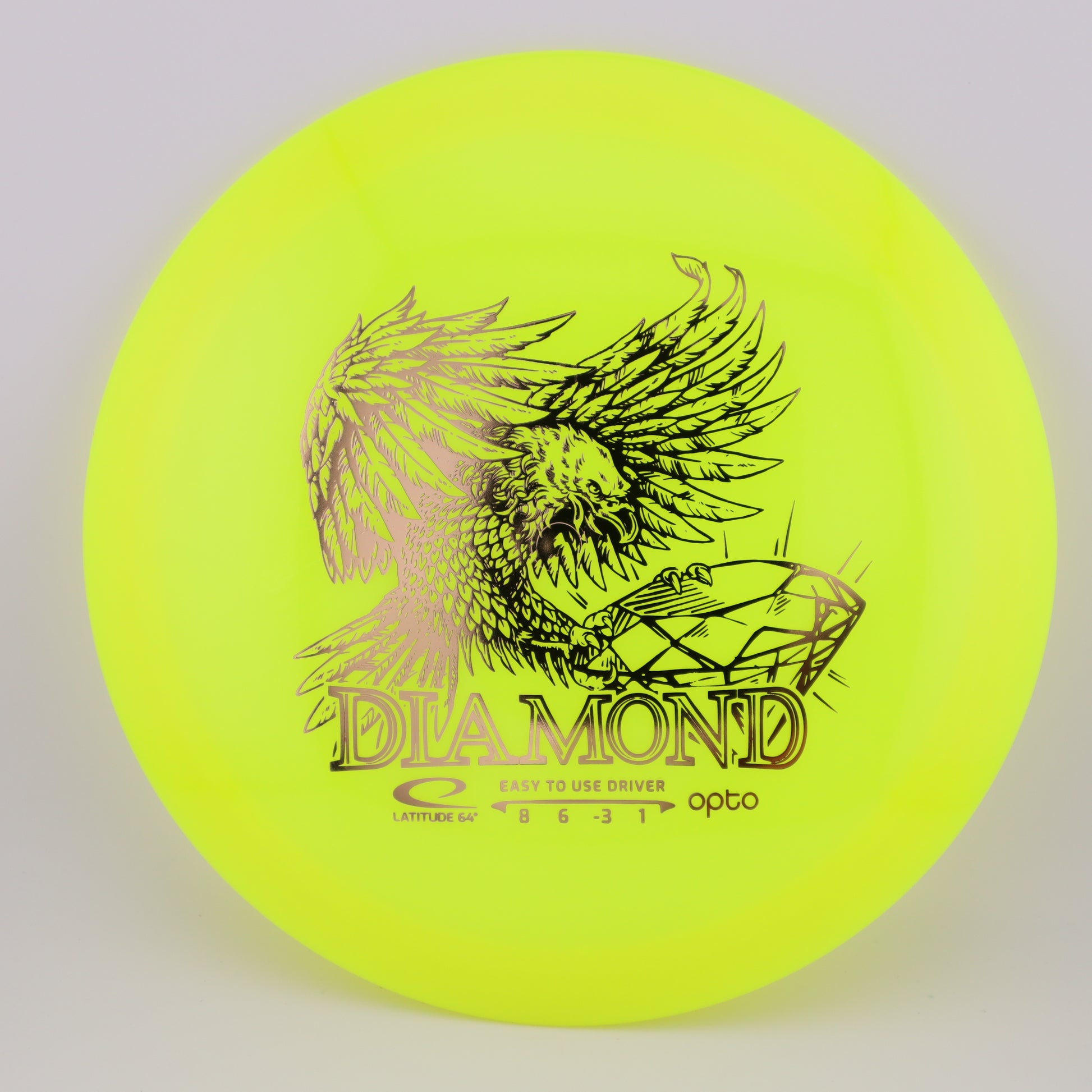 Latitude 64 Diamond Opto Understable Fairway Driver - Good Vibes Disc Golf