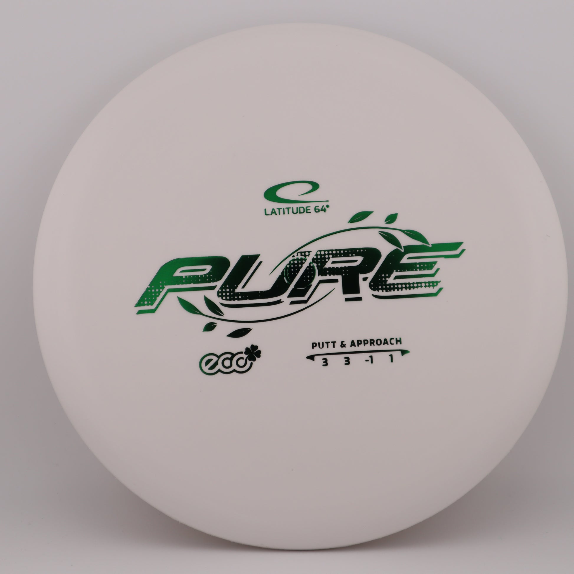 Latitude 64 Eco Zero Pure Medium Stable Putt and Approach - Good Vibes Disc Golf