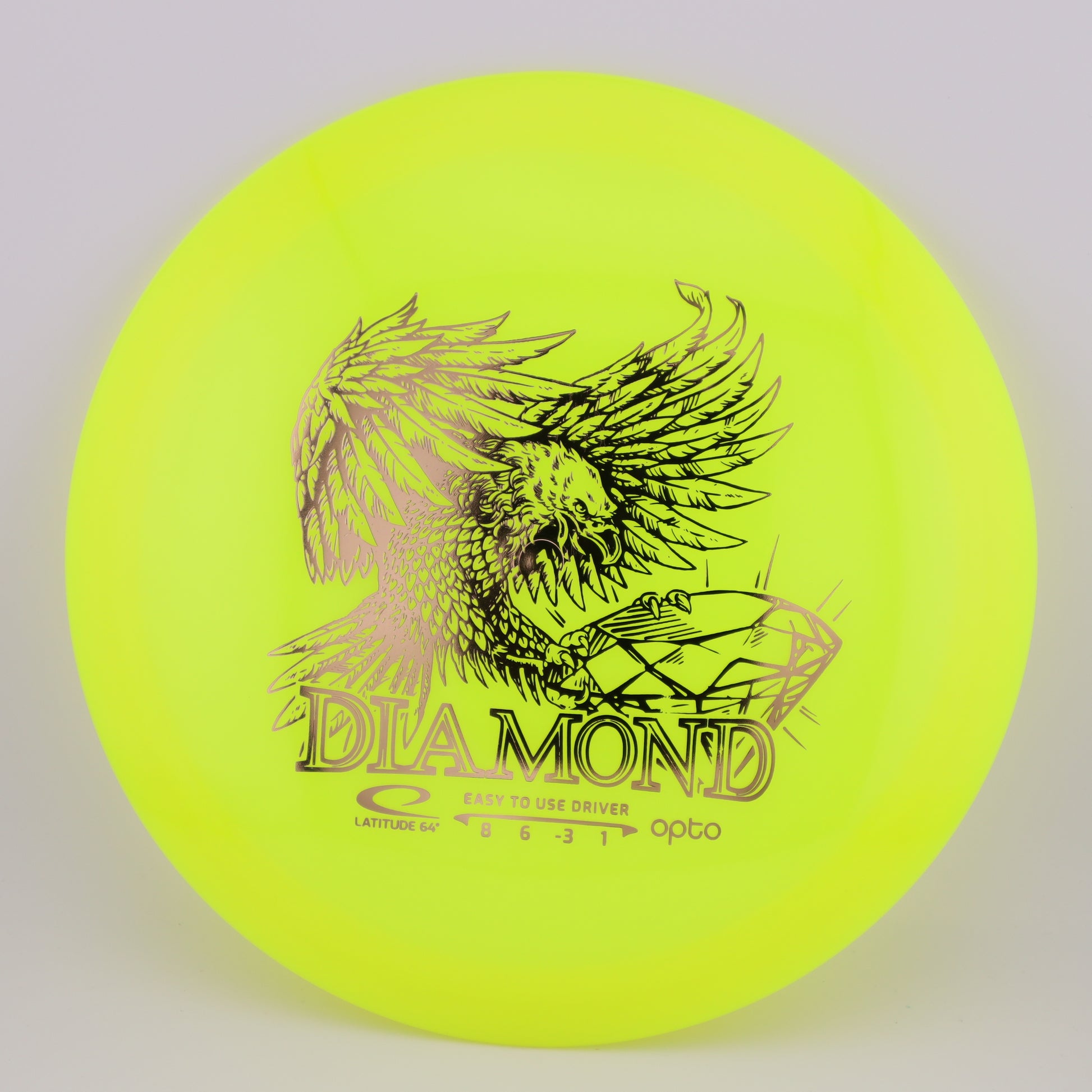 Latitude 64 Diamond Opto Understable Fairway Driver - Good Vibes Disc Golf