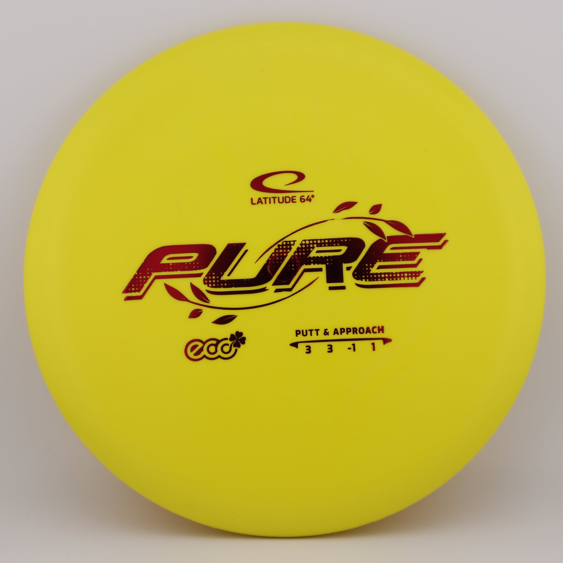 Latitude 64 Eco Zero Pure Medium Stable Putt and Approach - Good Vibes Disc Golf