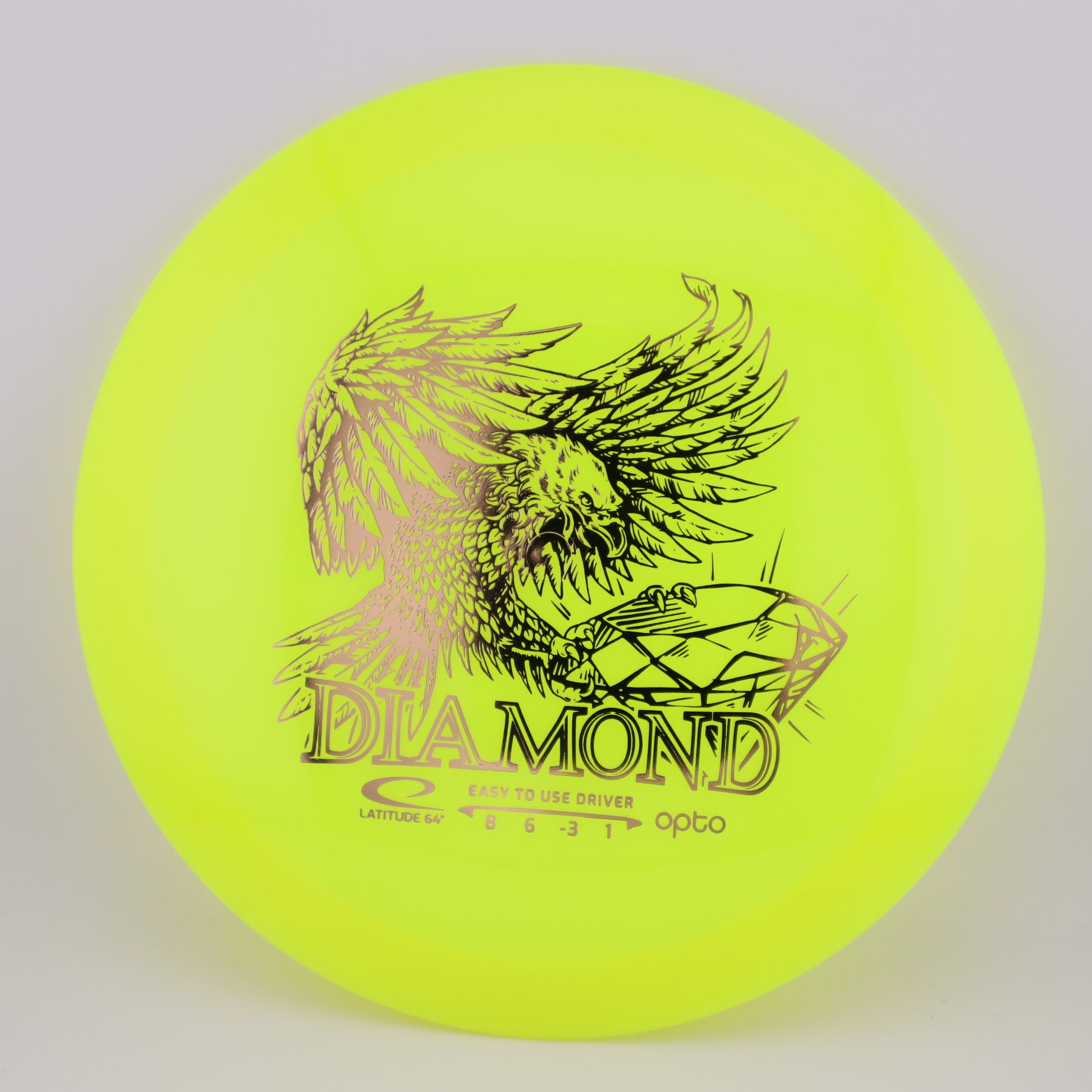 Latitude 64 Diamond Opto Understable Fairway Driver - Good Vibes Disc Golf