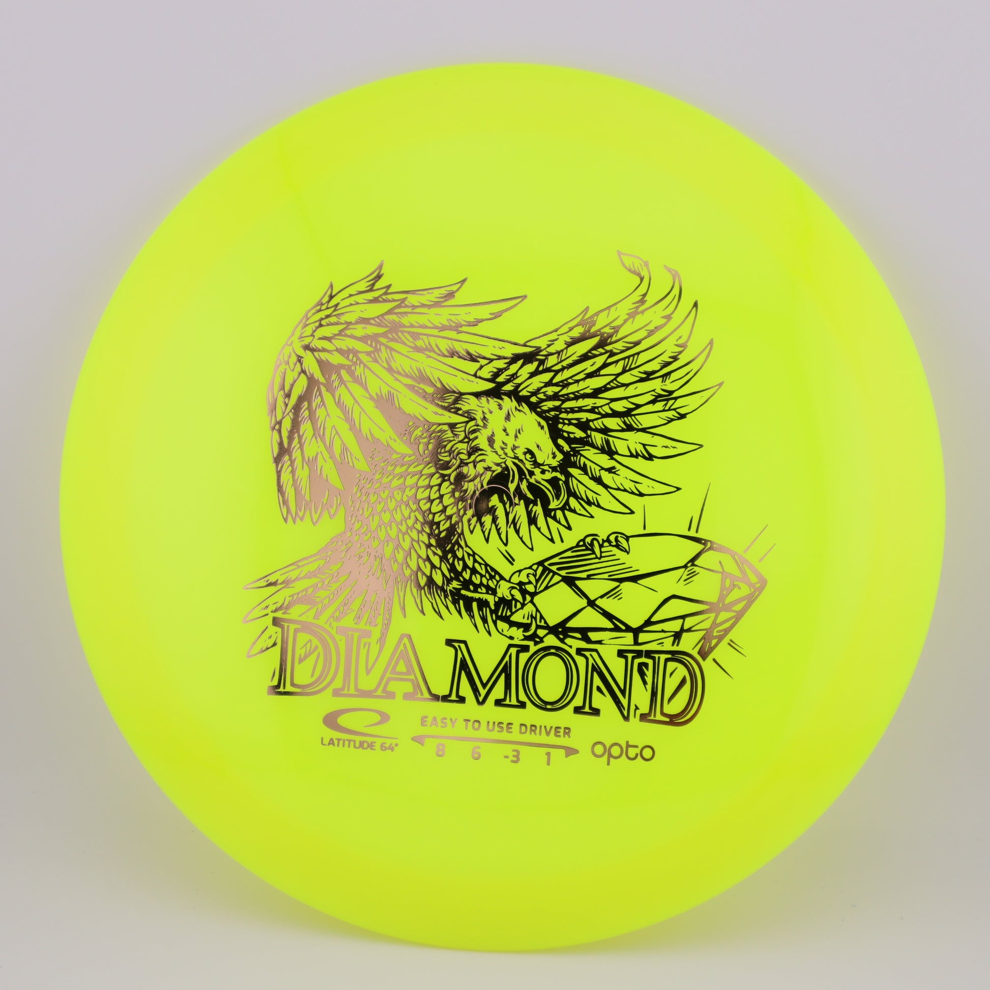 Latitude 64 Diamond Opto Understable Fairway Driver - Good Vibes Disc Golf