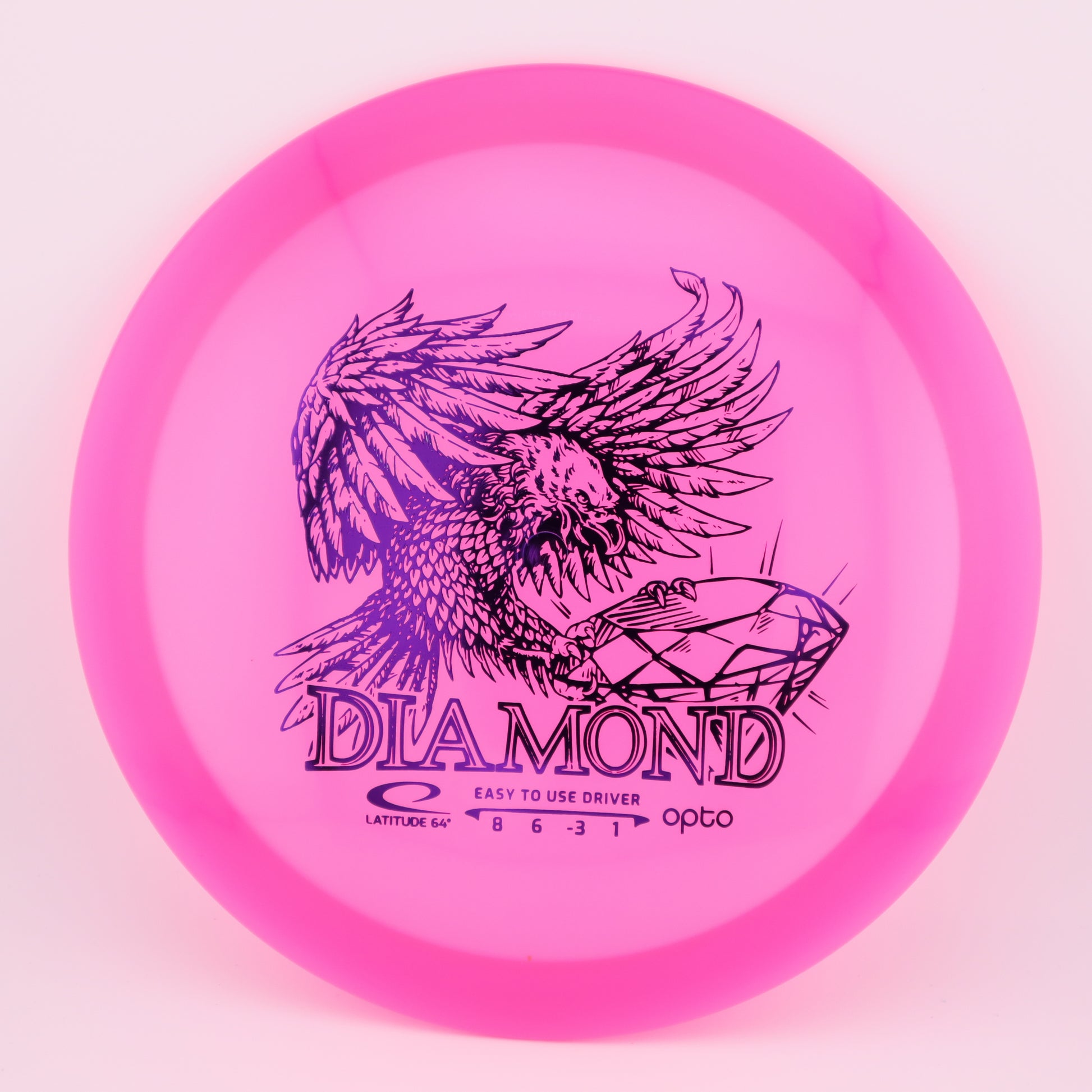 Latitude 64 Diamond Opto Understable Fairway Driver - Good Vibes Disc Golf