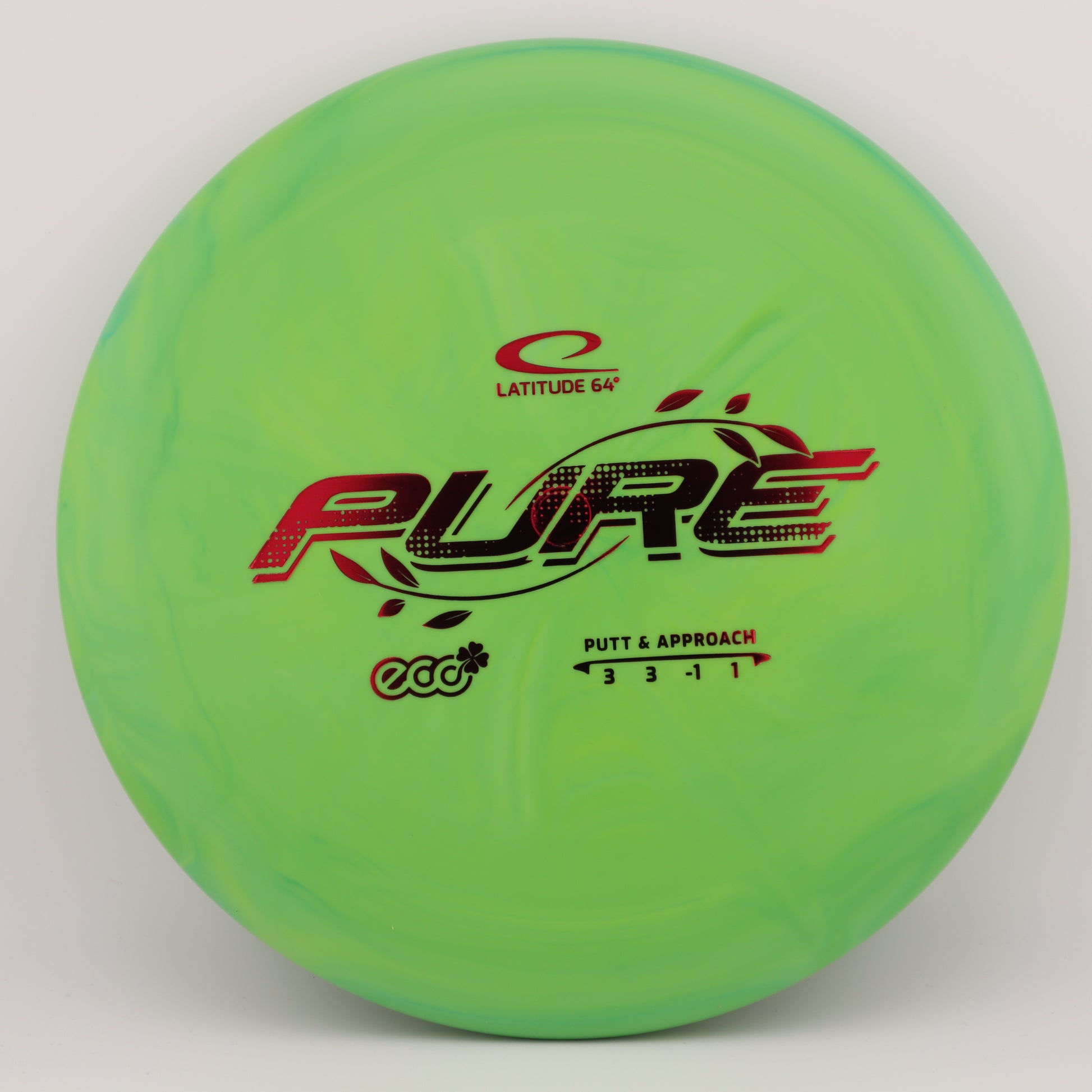 Latitude 64 Eco Zero Pure Medium Stable Putt and Approach - Good Vibes Disc Golf