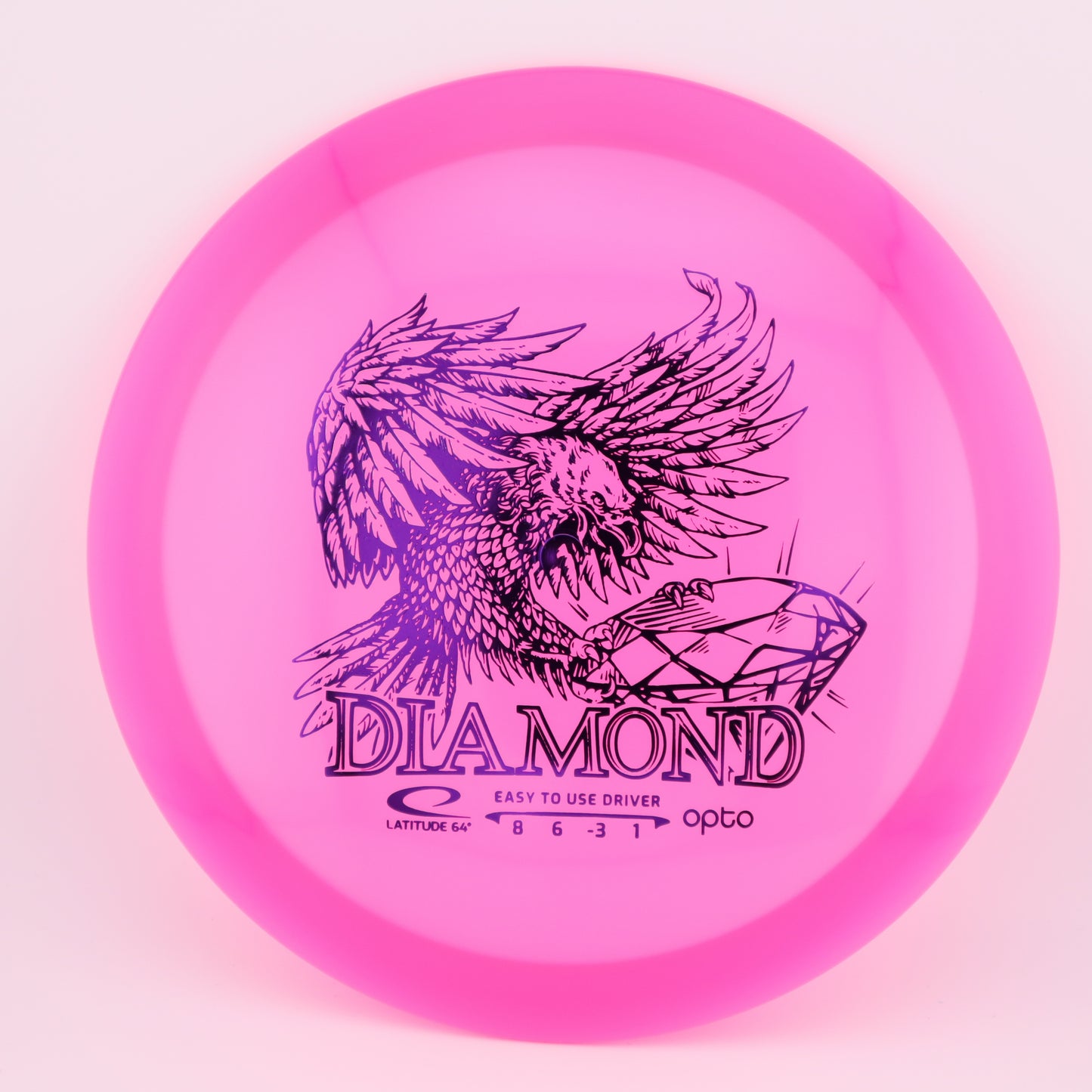 Latitude 64 Diamond Opto Understable Fairway Driver - Good Vibes Disc Golf