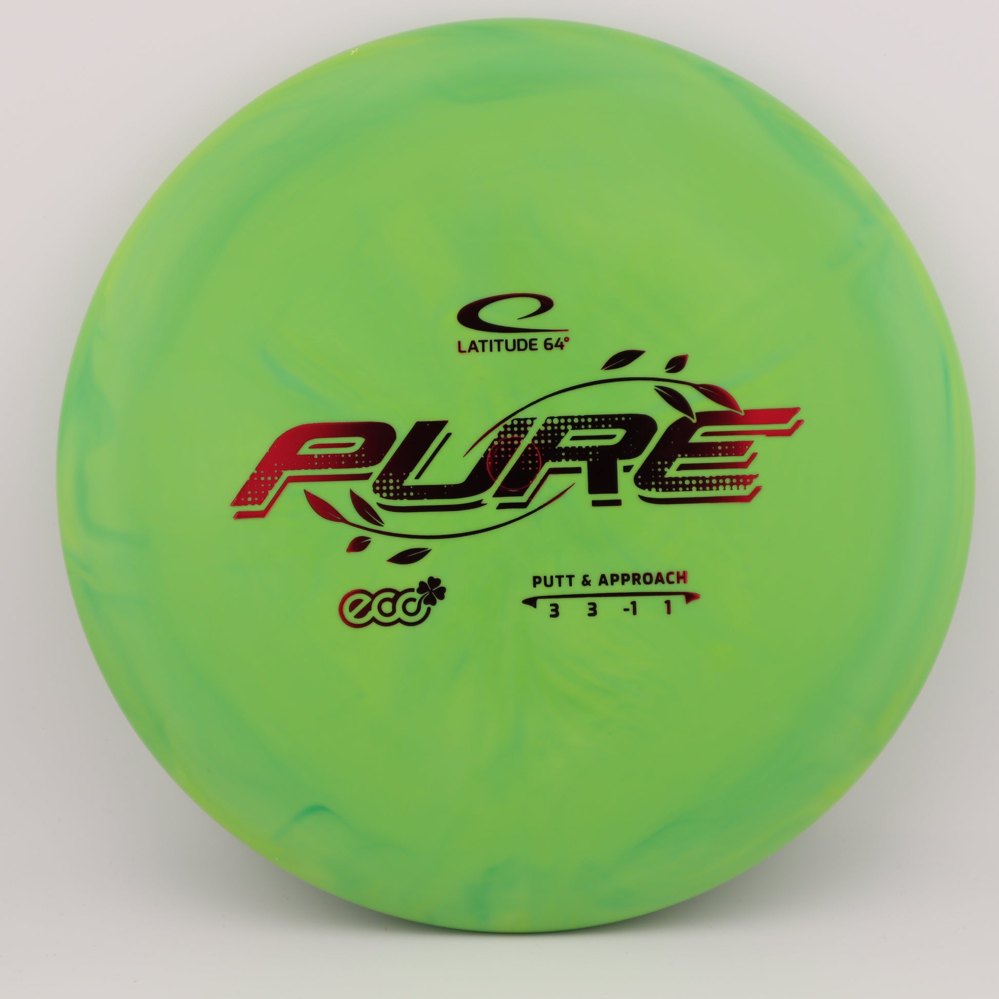 Latitude 64 Eco Zero Pure Medium Stable Putt and Approach - Good Vibes Disc Golf