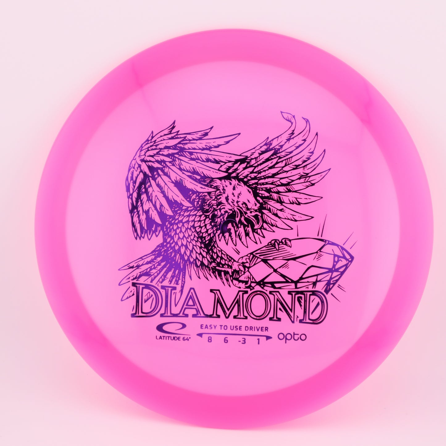 Latitude 64 Diamond Opto Understable Fairway Driver - Good Vibes Disc Golf