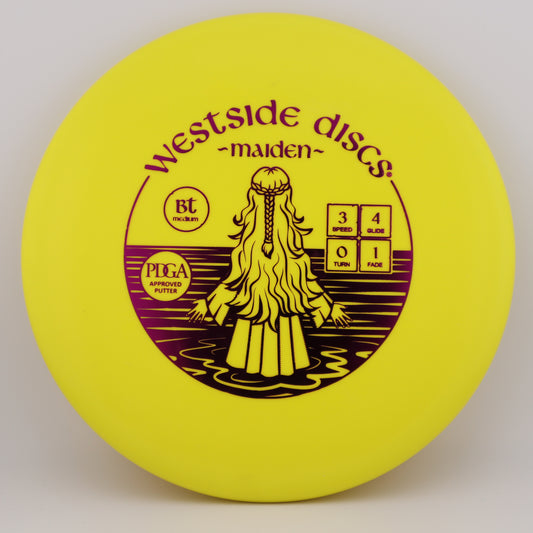 Westside Discs Maiden BT Medium Stable Putt and Approach - Good Vibes Disc Golf