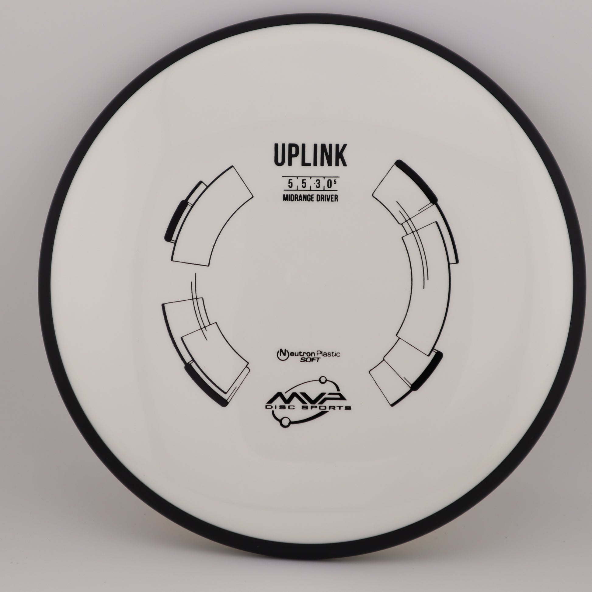 MVP Uplink Neutron Soft Understable Midrange - Good Vibes Disc Golf