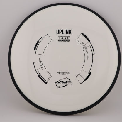 MVP Uplink Neutron Soft Understable Midrange - Good Vibes Disc Golf