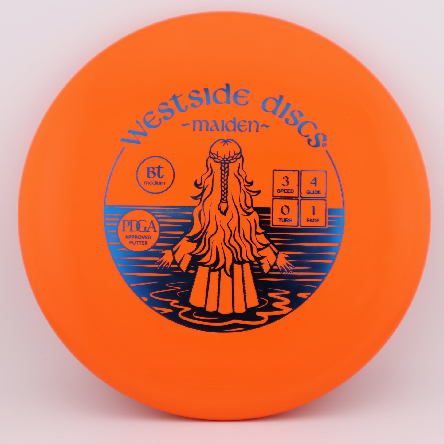 Westside Discs Maiden BT Medium Stable Putt and Approach - Good Vibes Disc Golf