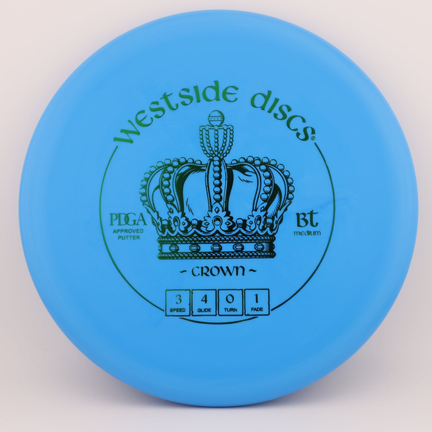 Westside Discs Crown BT Medium Burst Stable Putt and Approach - Good Vibes Disc Golf