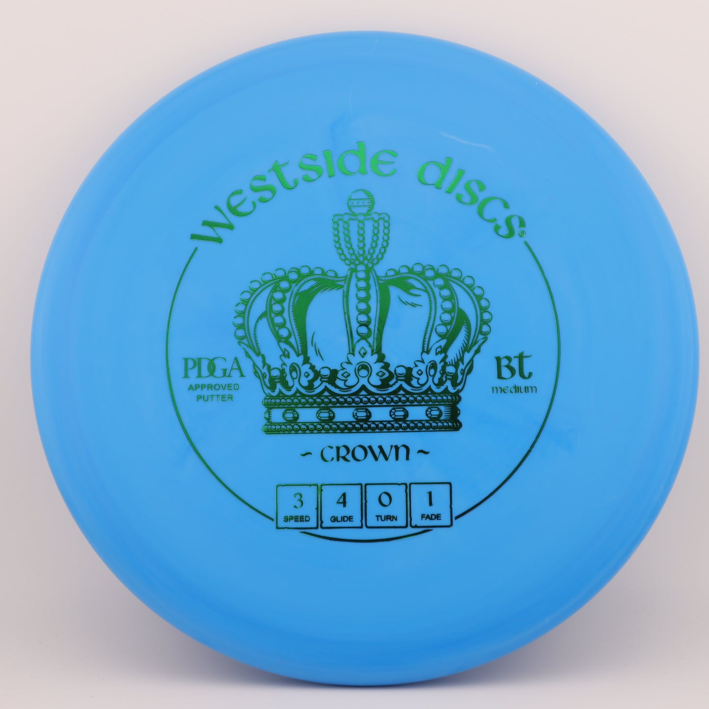 Westside Discs Crown BT Medium Burst Stable Putt and Approach - Good Vibes Disc Golf