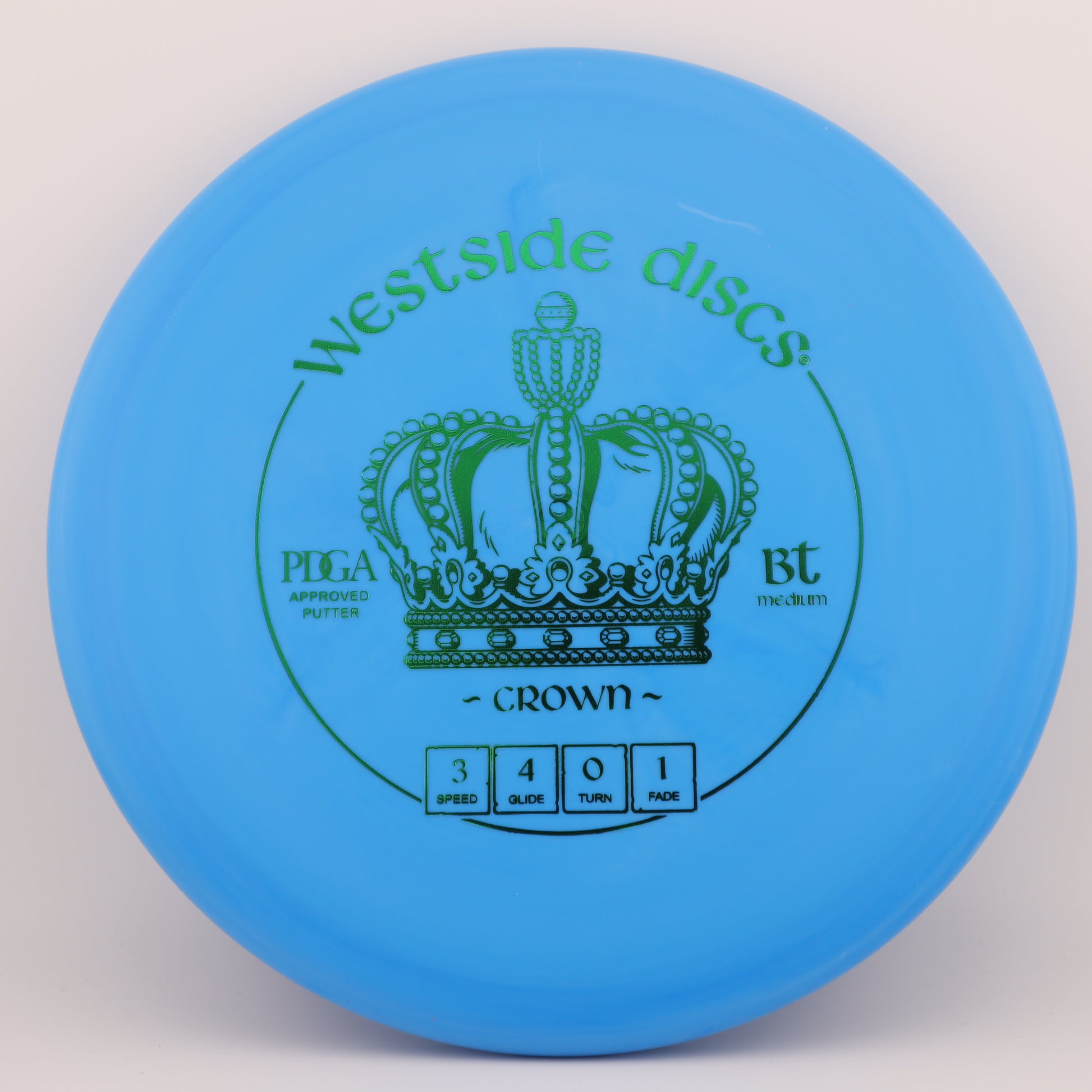 Westside Discs Crown BT Medium Burst Stable Putt and Approach - Good Vibes Disc Golf