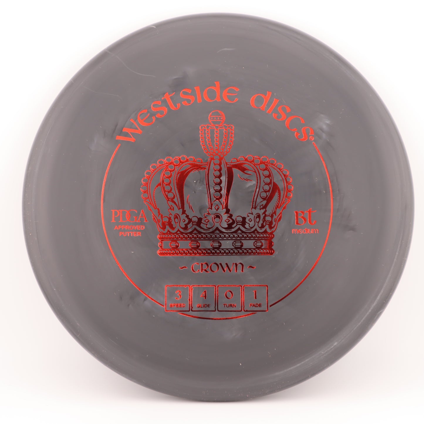 Westside Discs Crown BT Medium Burst Stable Putt and Approach - Good Vibes Disc Golf