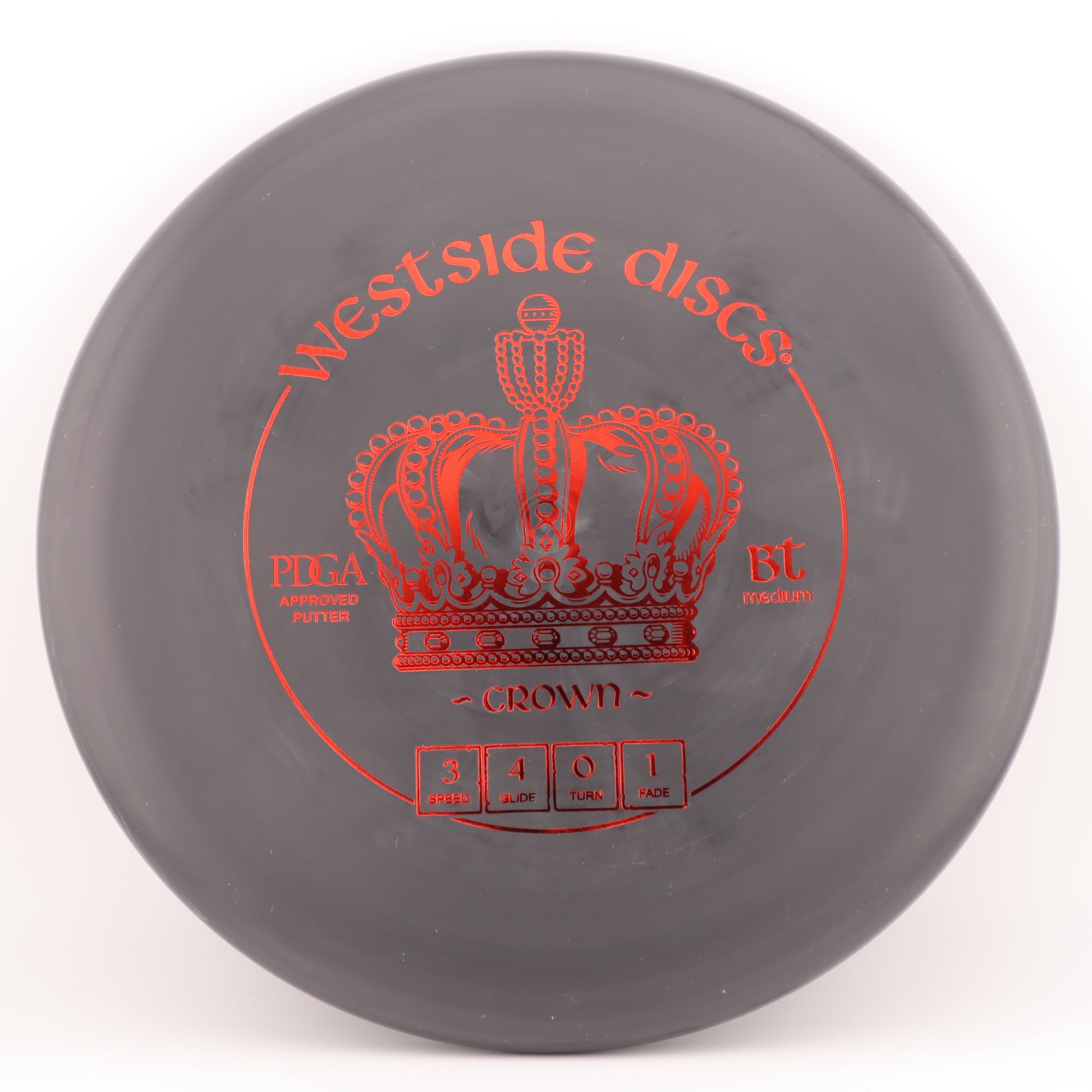 Westside Discs Crown BT Medium Burst Stable Putt and Approach - Good Vibes Disc Golf