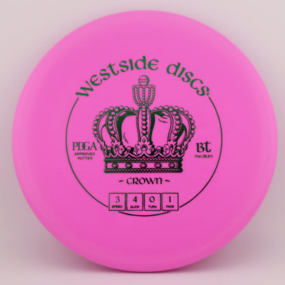 Westside Discs Crown BT Medium Burst Stable Putt and Approach - Good Vibes Disc Golf