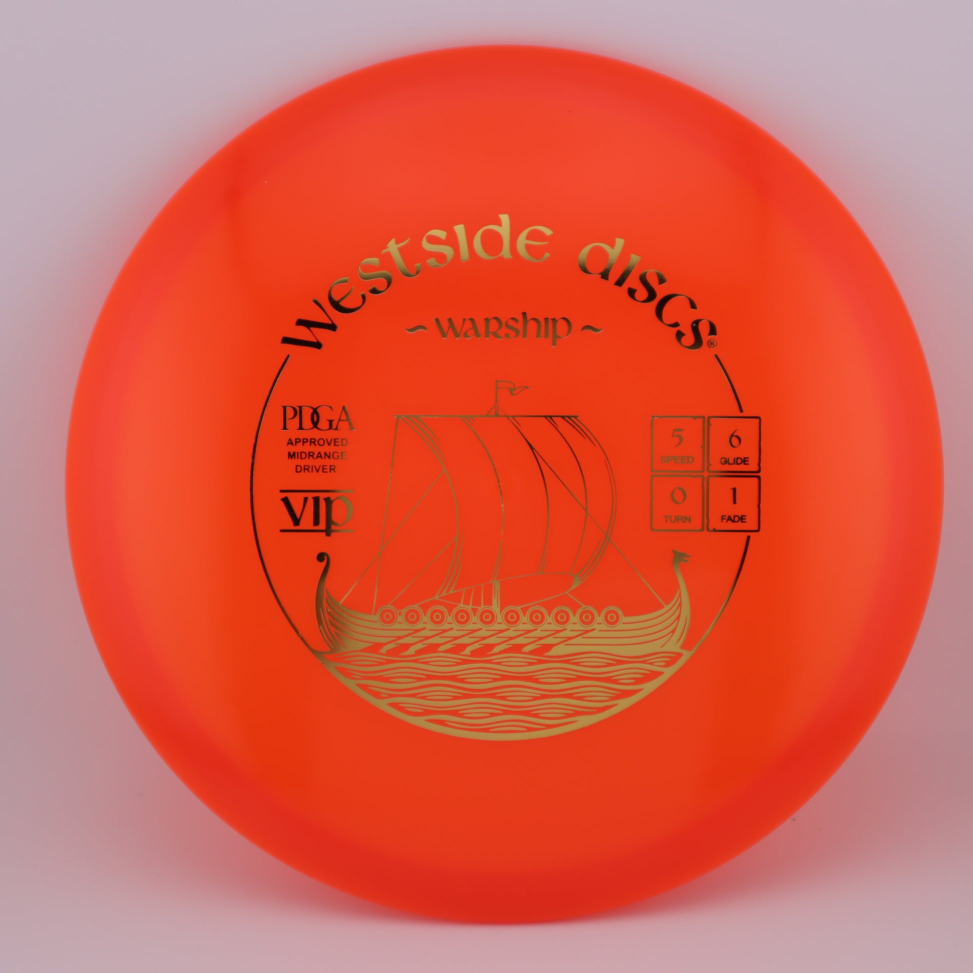 Westside Discs Warship VIP Understable Midrange