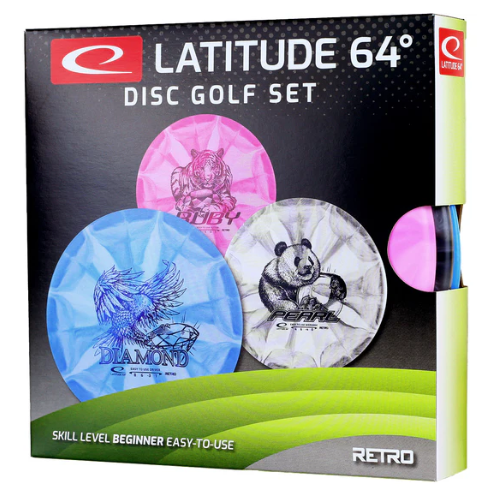 Latitude 64 Disc Golf Set Beginner - Good Vibes Disc Golf