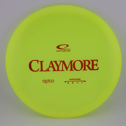 Latitude 64 Claymore OPTO Stable Midrange - Good Vibes Disc Golf