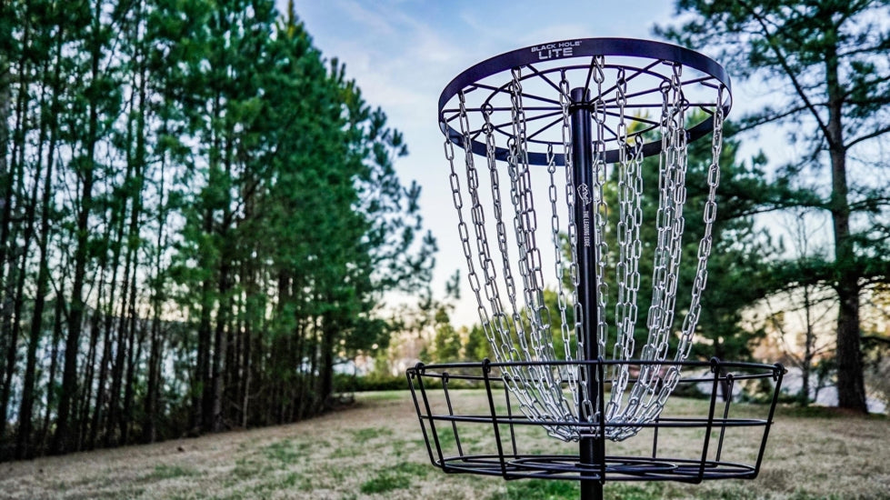 MVP Black Hole Lite Disc Golf Basket